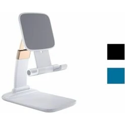 Supporto Porta Cellulare Tablet Regolabile Pieghevole Da Tavolo Universale L-311