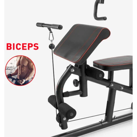 Leonardo Panca Multifunzione Stazione Fitness Professionale Casa Palestra Plenus 4 Leonardo Panca Multifunzione Stazione Fitness Professionale Casa Palestra Plenus - immagine 4