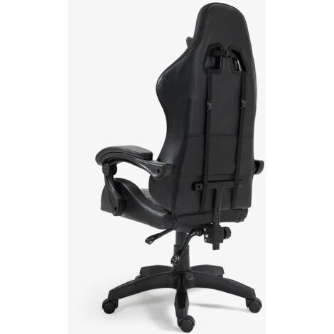 Sedia Poltrona Gaming LED RGB Ergonomica Ufficio Cuscino Lombare Poggiatesta The Horde 5 Sedia Poltrona Gaming LED RGB Ergonomica Ufficio Cuscino Lombare Poggiatesta The Horde - immagine 5