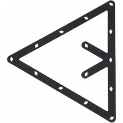 Supporto Da Biliardo, 6 Pezzi / Set Triangolo Rack Tavolo Da Biliardo Posizionamento Porta Palla Rack Accessori Da Biliardo -Armonia Casa 33294445 5