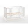 Lettino Culla Bambini Neonati Cm 124 X 65 X 85h Colore Bianco - Bim Forniture