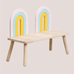 SKLUM Panca In Legno Mini Rainbow Kids Legno Naturale