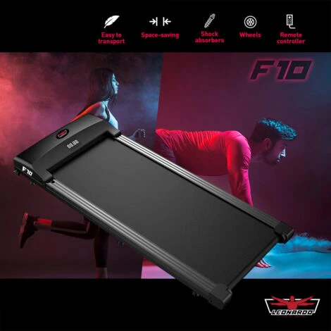 Leonardo Tapis Roulant Elettrico Walking Pad Salvaspazio Casa Ufficio F10 4 Leonardo Tapis Roulant Elettrico Walking Pad Salvaspazio Casa Ufficio F10 - immagine 4