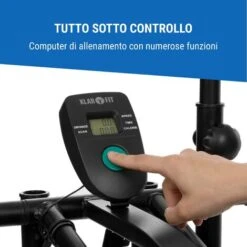 Capital Sports Orbit Crosstrainer Computer Di Allenamento Telaio In Acciaio Con Trasmissione A Cinghia -Armonia Casa 34165956 4