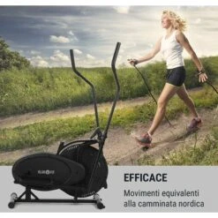 Capital Sports Orbit Crosstrainer Computer Di Allenamento Telaio In Acciaio Con Trasmissione A Cinghia -Armonia Casa 34165956 5