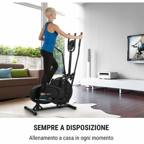 Capital Sports Orbit Pro Crosstrainer Computer Di Allenamento Telaio In Acciaio Con Trasmissione A Cinghia 2 Capital Sports Orbit Pro Crosstrainer Computer Di Allenamento Telaio In Acciaio Con Trasmissione A Cinghia - immagine 2