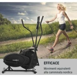 Capital Sports Orbit Pro Crosstrainer Computer Di Allenamento Telaio In Acciaio Con Trasmissione A Cinghia 9 Capital Sports Orbit Pro Crosstrainer Computer Di Allenamento Telaio In Acciaio Con Trasmissione A Cinghia -Armonia Casa 34165959 5