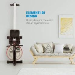 Capital Sports Rowlympic Vogatore Ad Acqua 115cm Posizionabile Display LCD Alluminio -Armonia Casa 34166003 3