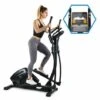 Capital Sports Helix Track Cross Trainer Bluetooth App Massa Volanica 18kg
