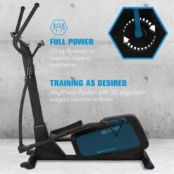 Capital Sports Helix Pro Cross Trainer Bluetooth App 20 Kg Di Massa Volano -Armonia Casa 34166081 3