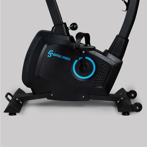 Capital Sports Durate Cardio Bike Cyclette Cardiofrequenzimetro Nera 4 Capital Sports Durate Cardio Bike Cyclette Cardiofrequenzimetro Nera - immagine 4