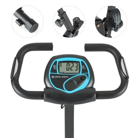 Capital Sports Trajector Cyclette X-Bike Schienale Supporto Laterale 4 Capital Sports Trajector Cyclette X-Bike Schienale Supporto Laterale - immagine 4