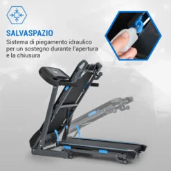 Capital Sports Pacemaker F120 Tapis Roulant 2,0CV 4P-AntiShock Suspension -Armonia Casa 34166291 3