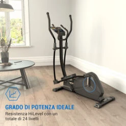 Capital Sports Helix Air Crosstrainer, Massa Volano 12 Kg, Trasmissione A Cinghia Nera -Armonia Casa 34335660 5