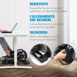 Capital Sports Helix Nano Mini Bike Bluetooth App MagResist 8 Livelli -Armonia Casa 35325294 5