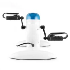 Klarfit Cycloony MiniBike Attrezzo Riabilitativo 120kg Bianco/Blu -Armonia Casa 35325304 4