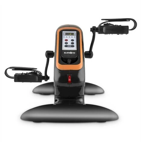 Klarfit Cycloony MiniBike Attrezzo Riabilitativo Motore 120kg Nero 2 Klarfit Cycloony MiniBike Attrezzo Riabilitativo Motore 120kg Nero - immagine 2