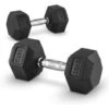 Capital Sports Hexbell Coppia Manubri Da 25 Kg