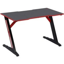 Scrivania Gaming Porta Pc Computer In Metallo E Legno MDF Tappetino Mouse Pad -Armonia Casa 35355871 3