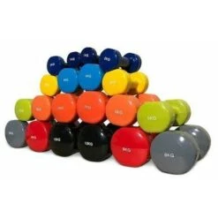 PESO PALESTRA MANUBRIO MANUBRI 8 KG FITNESS BILANCIERE ESERCIZI PESO -Armonia Casa 35552461 3