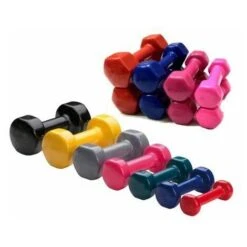 PESO PALESTRA MANUBRIO MANUBRI 8 KG FITNESS BILANCIERE ESERCIZI PESO -Armonia Casa 35552461 4