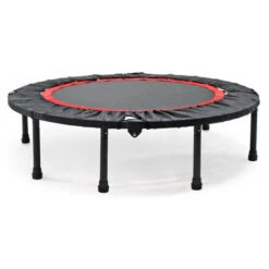 Trampolino Da Fitness Ø 122 Cm Max 150 Kg Allenamento Completo Di Resistenza E Muscoli Ripiegabile