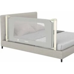 Barriera Letto Bambini, Sponda Letto Bambini, Barriera A Scomparsa Sollevata Verticalmente, 180 Cm /150 Cm (180 CM)