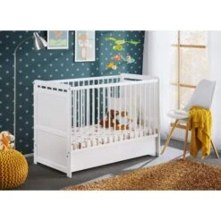 Letto Culla Bambini Con Cassetto Che Si Traforma In Letto Singolo In Legno Di Pino 8 Letto Culla Bambini Con Cassetto Che Si Traforma In Letto Singolo In Legno Di Pino -Armonia Casa 37467158 4