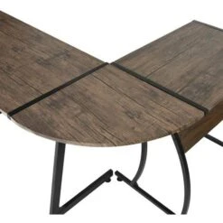 Scrivania Angolare Portapc Computer Tavolo Lavoro Ufficio Ad Angolo Noce 8 Scrivania Angolare Portapc Computer Tavolo Lavoro Ufficio Ad Angolo Noce -Armonia Casa 38180613 4