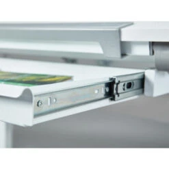 Dmora Scrivania Regolabile In Altezza Con Ripiano Inclinabile, In Metallo Bianco, Cm 110x68x55-78, Con Imballo Rinforzato 8 Dmora Scrivania Regolabile In Altezza Con Ripiano Inclinabile, In Metallo Bianco, Cm 110x68x55-78, Con Imballo Rinforzato -Armonia Casa 38270055 4