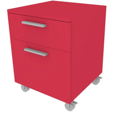 709C - Cassettiera Cameretta-ufficio L 45 Con Ruote E 2 Cassetti H.16+h.32, Con Guide A Chiusura Rallentata 45x45x60 (LxPxH) - Ecru Cappuccino 5 709C - Cassettiera Cameretta-ufficio L 45 Con Ruote E 2 Cassetti H.16+h.32, Con Guide A Chiusura Rallentata 45x45x60 (LxPxH) - Ecru Cappuccino - immagine 5