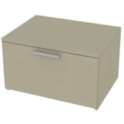 820CZ - Cassettiera Cameretta-ufficio L 60 E 1 Cassetti H.32, Con Guide A Chiusura Rallentata 60x45x35,6 (LxPxH) - Rovere Sbiancato -Armonia Casa 39160925 4