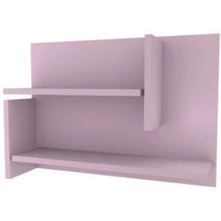 DM64 - Elemento Libreria A Giorno Con Mensole L 63,6 H 44,7 Prof. 16,8 - Rovere Sbiancato -Armonia Casa 39161842 4