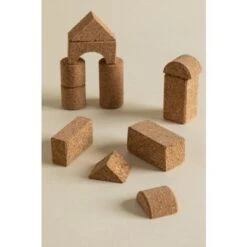 SKLUM Blocchi Impilabili In Sughero Korki KIDS Sughero Marrone -Armonia Casa 39581557 5