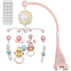 Ninna Nanna Musicale Mobile Multifunzione - Rosa