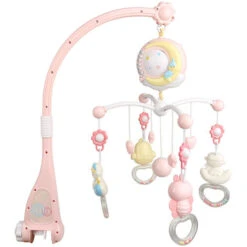 Ninna Nanna Musicale Mobile Multifunzione - Rosa -Armonia Casa 40390849 3