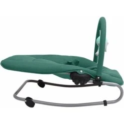 Sdraietta Per Neonato Verde In Acciaio VidaXL -Armonia Casa 43080640 5