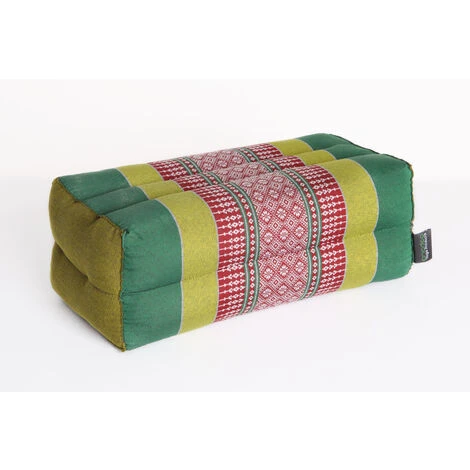STANDARD - Cuscino Zafu Yoga E Meditazione Standard - Kapok 100% Naturale Ad Alta Densità - Comfort E Fermezza - Stabilità Del Sedile - Double Green - Edizione Limitata - X1 2 STANDARD - Cuscino Zafu Yoga E Meditazione Standard - Kapok 100% Naturale Ad Alta Densità - Comfort E Fermezza - Stabilità Del Sedile - Double Green - Edizione Limitata - X1 - immagine 2