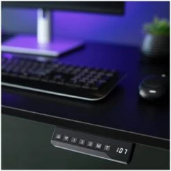 Scrivania Regolabile In Altezza 1400 X 600 Mm Acciaio Con Verniciatura A Polvere -Armonia Casa 45687332 5