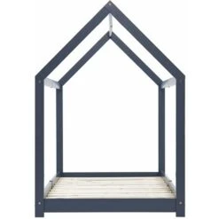 Nova Letto Per Bambini Grigio In Legno Massello Di Pino Varie Dimensioni Dimensioni : 80x160 Cm 8 Nova Letto Per Bambini Grigio In Legno Massello Di Pino Varie Dimensioni Dimensioni : 80x160 Cm -Armonia Casa 46363238 4