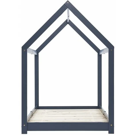 Nova Letto Per Bambini Grigio In Legno Massello Di Pino Varie Dimensioni Dimensioni : 80x160 Cm 4 Nova Letto Per Bambini Grigio In Legno Massello Di Pino Varie Dimensioni Dimensioni : 80x160 Cm - immagine 4