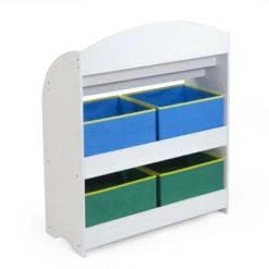 Mobiletto In Legno Porta Libri E Giocattoli -Armonia Casa 49931061 4