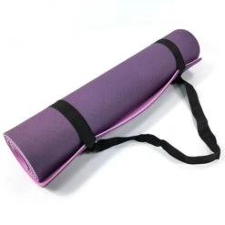 Rebecca Mobili Tappetino Yoga Materassino Ginnastica Tpe Rosa Viola 0,6x183x61 -Armonia Casa 49978922 4