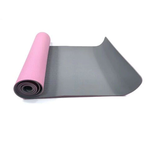 Rebecca Mobili Tappetino Fitness Materassino Palestra Grigio Rosa Tpe 0,6x183x61 1 Rebecca Mobili Tappetino Fitness Materassino Palestra Grigio Rosa Tpe 0,6x183x61