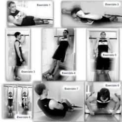 Trade Shop - Barra Per Trazioni Entro Porta Regolabile Allenamento Fitness Casa Chin Pull Up -Armonia Casa 5005550 4