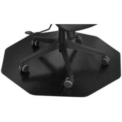 Protezione Per Pavimenti - Ennagono - Per Superfici Dure - 96x99 Cm - Nero