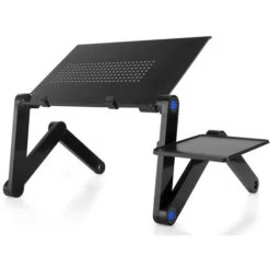 Tavolino Per Laptop Regolabile - Per Letto O Divano - Con Porta Mouse -Armonia Casa 50254596 4