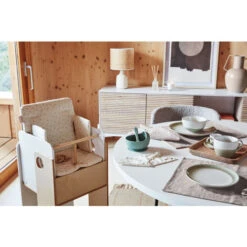 Kave Home - Set Yamile Di 2 Bavaglini Cotone Organico (GOTS) Senape E Beige Con Foglie Multicolori 5 Kave Home - Set Yamile Di 2 Bavaglini Cotone Organico (GOTS) Senape E Beige Con Foglie Multicolori -Armonia Casa 50718090 3