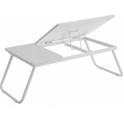 Tavolino Vassoio Da Letto Divano Per Notebook PC Tablet Pieghevole Leggio Bianco -Armonia Casa 50785648 4