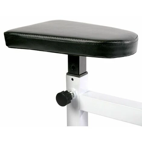 Nova Panca Scott Fitness Per Bicipiti Con Sedile Regolabile E Supporto Per Bilanciere 4 Nova Panca Scott Fitness Per Bicipiti Con Sedile Regolabile E Supporto Per Bilanciere - immagine 4